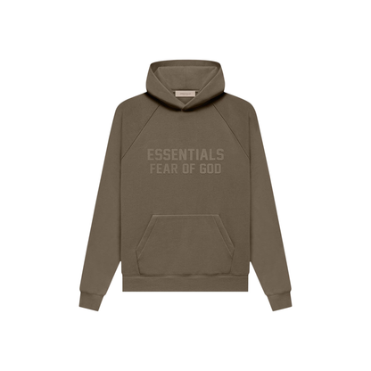 Fear of God Essentials Hoodie Wood FW22 Front