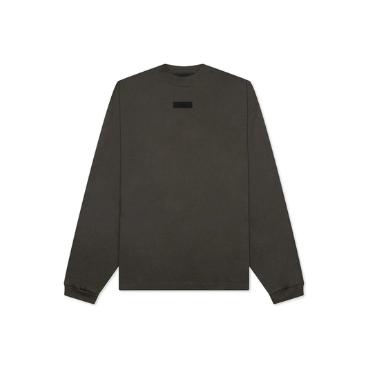 Fear of God Essentials Long Sleeve Tee Ink FW23 Front
