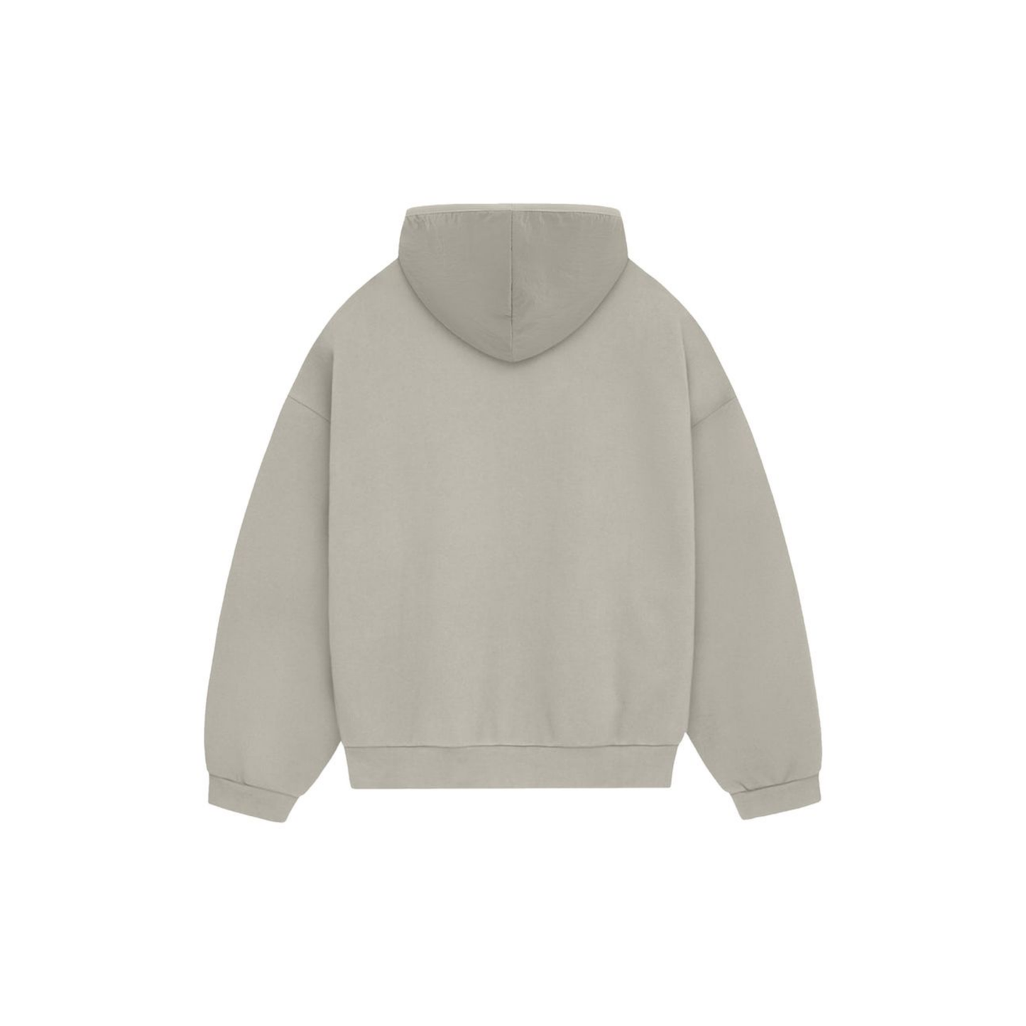 Fear of God Essentials Nylon Fleece Hoodie Seal SS24 Back