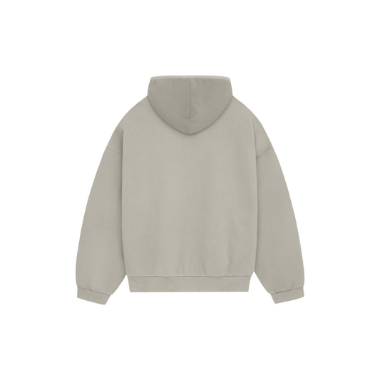 Fear of God Essentials Nylon Fleece Hoodie Seal SS24 Back