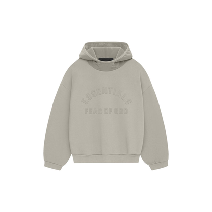 Fear of God Essentials Nylon Fleece Hoodie Seal SS24 Front