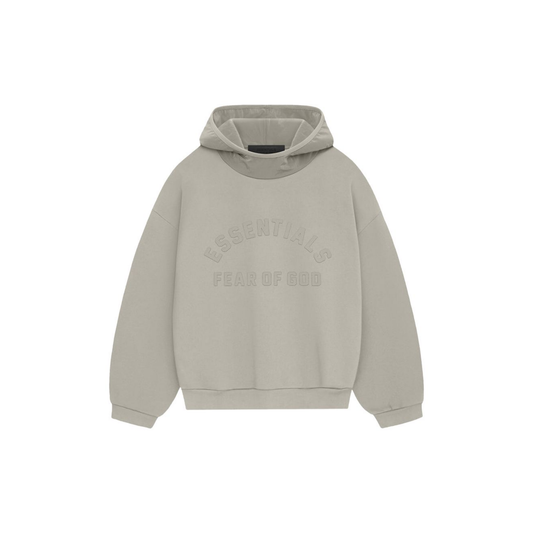 Fear of God Essentials Nylon Fleece Hoodie Seal SS24 Front