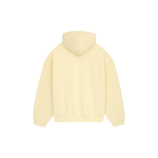 Fear of God Essentials Pullover Hoodie Garden Yellow FW23 Back