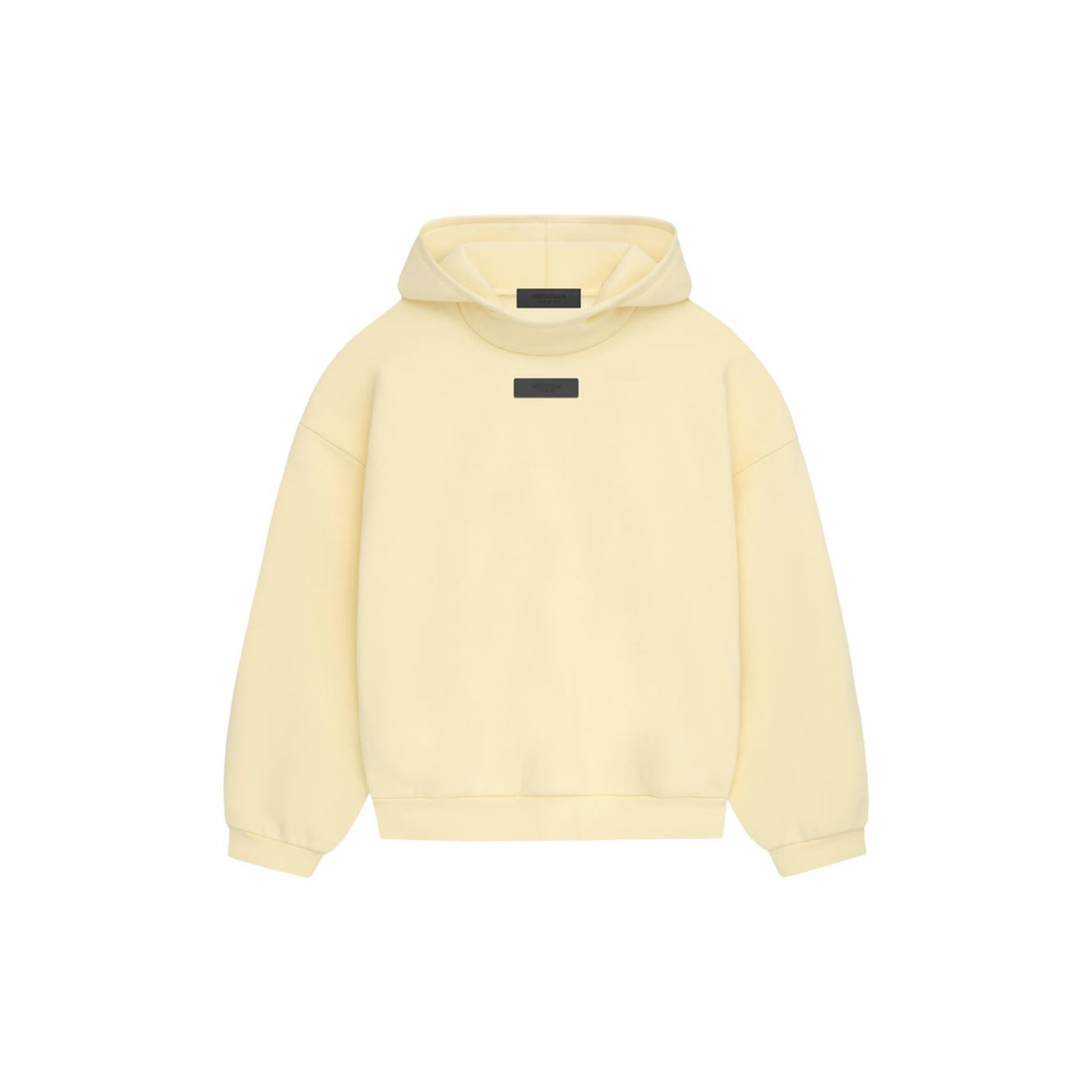 Fear of God Essentials Pullover Hoodie Garden Yellow FW23 Front