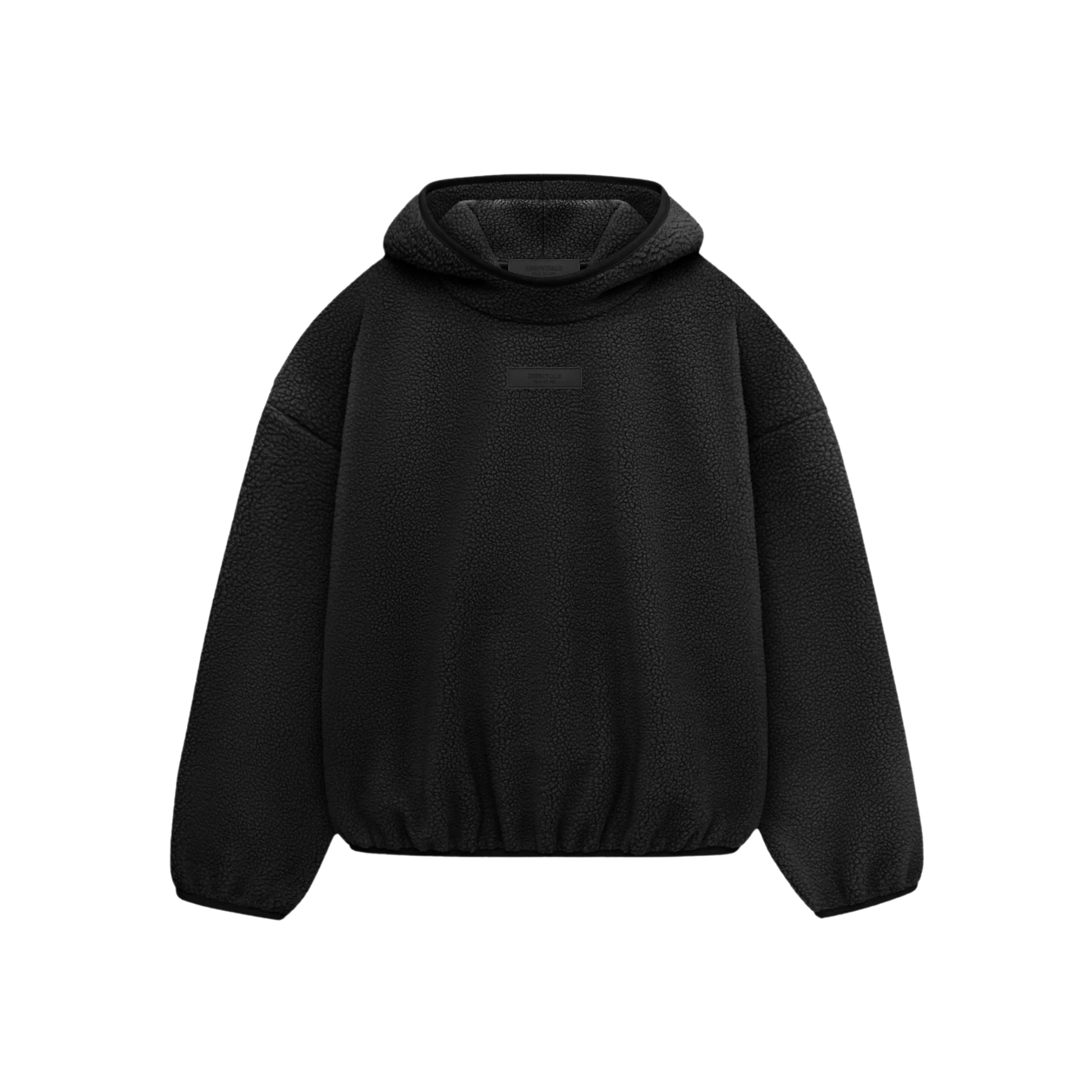 Fear of God Essentials Pullover Hoodie Jet Black Front