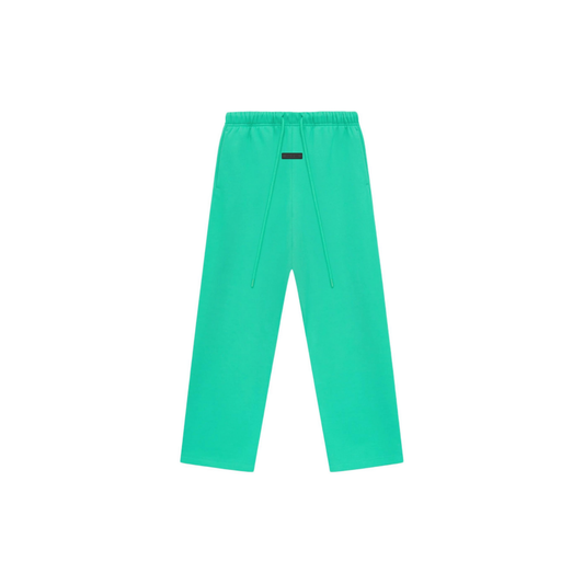 Fear of God Essentials Relaxed Pants Mint Leaf FW23 Front