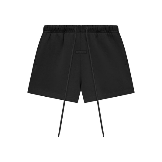 Fear of God Essentials Running Shorts Jet Black SS24 Front