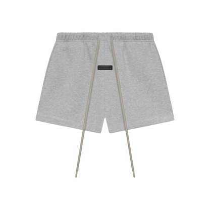 Fear of God Essentials Running Shorts Light Heather Grey SS24 Front