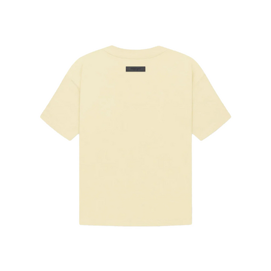 Fear of God Essentials Short Sleeve Tee Canary FW22 Back