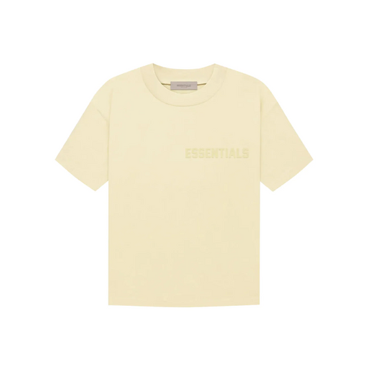 Fear of God Essentials Short Sleeve Tee Canary FW22 Front