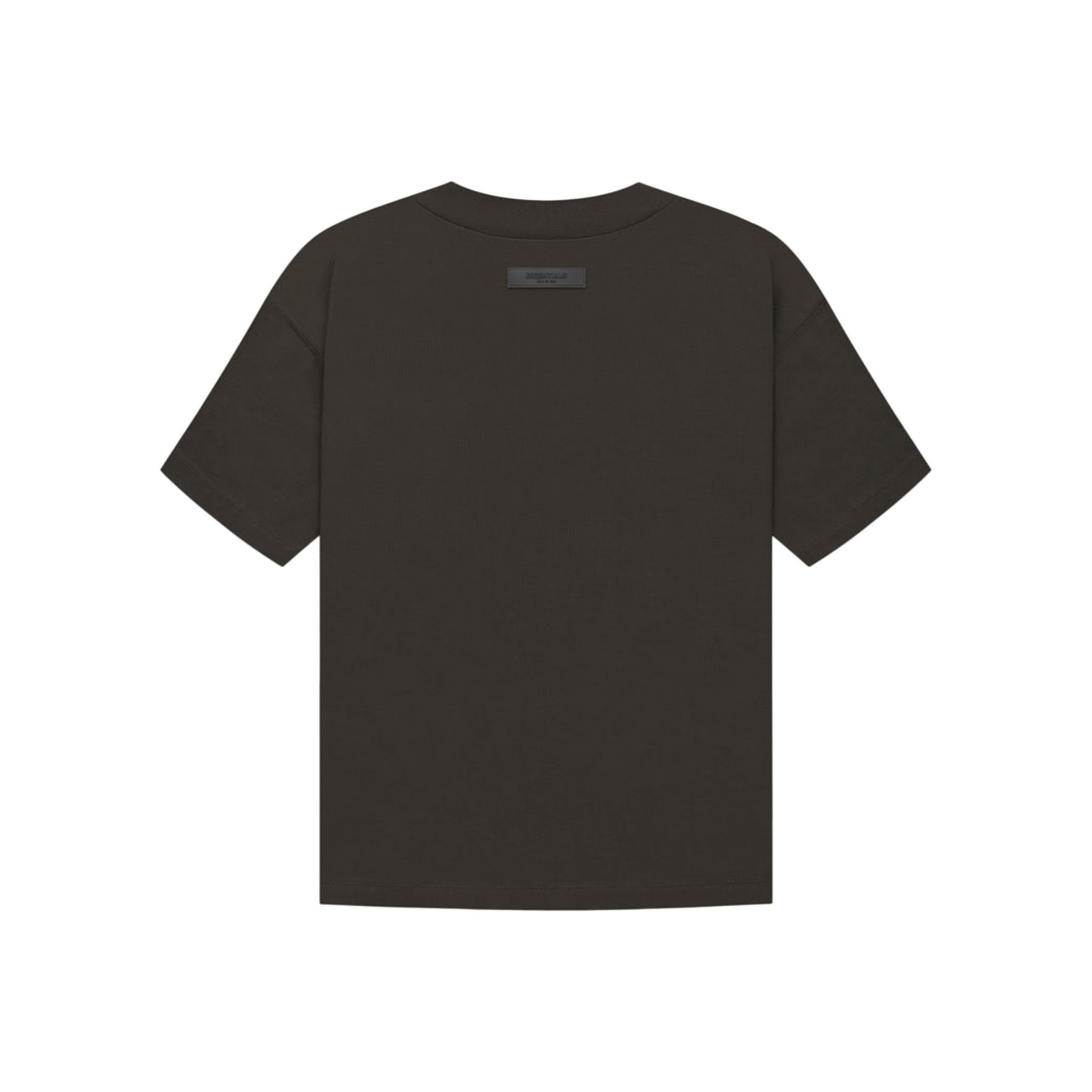 Fear of God Essentials Short Sleeve Tee Off Black FW22 Back