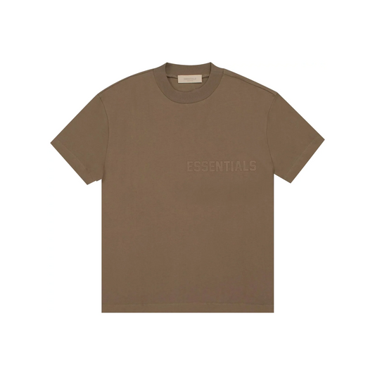 Fear of God Essentials Short Sleeve Tee Wood FW22 Front