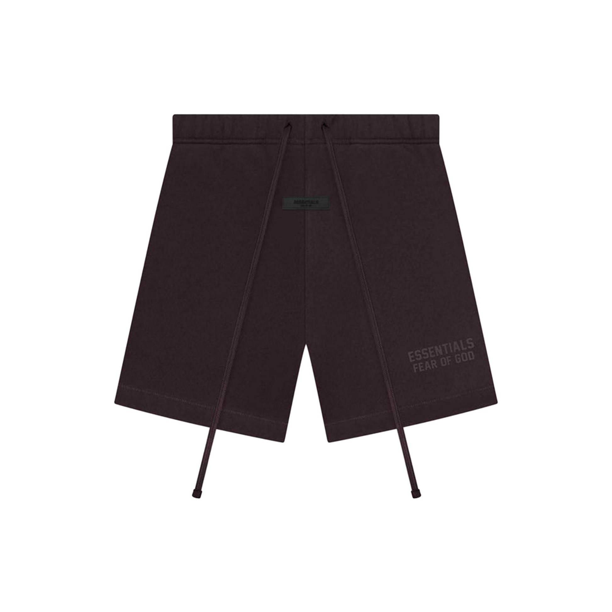 Fear of God Essentials Shorts Plum Front