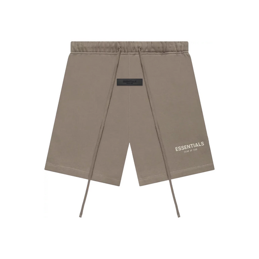 Fear of God Essentials Sweatshorts Desert Taupe SS22 Front