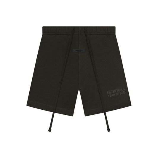 Fear of God Essentials Sweatshorts Off Black SS23 Front