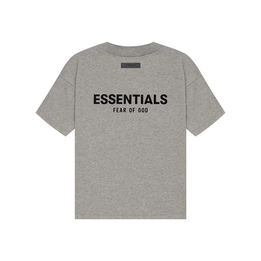 Fear of God Essentials Tee Dark Oatmeal SS22 Back
