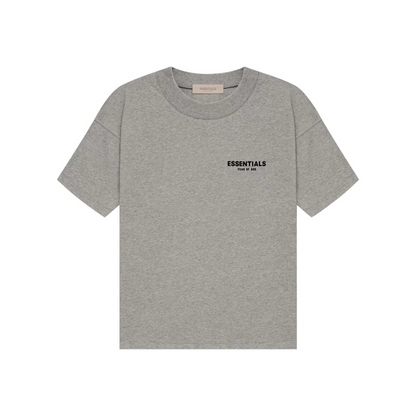 Fear of God Essentials Tee Dark Oatmeal SS22 Front