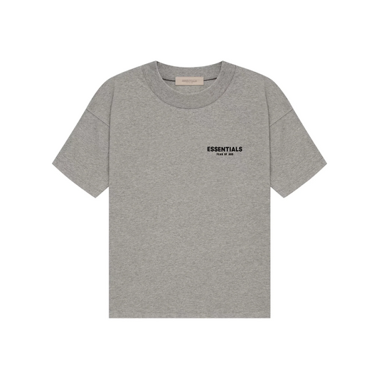 Fear of God Essentials Tee Dark Oatmeal SS22 Front