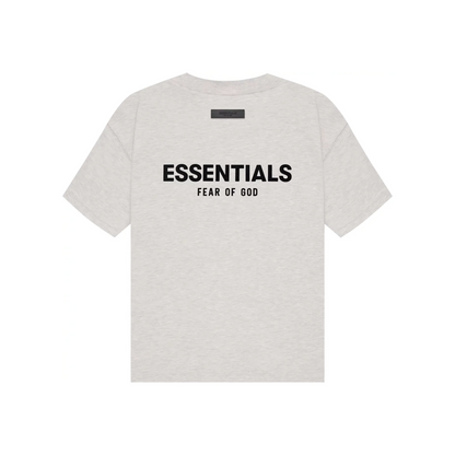 Fear of God Essentials Tee Light Oatmeal SS22 Back