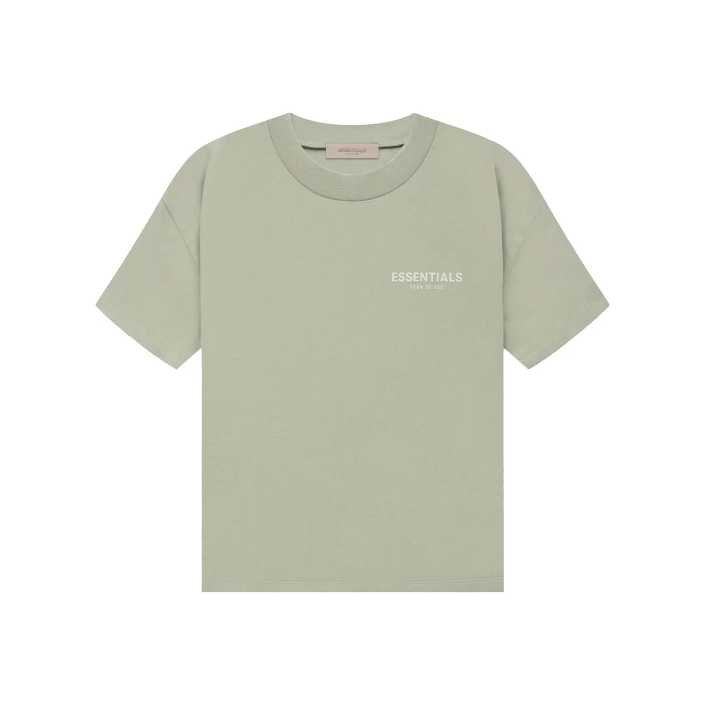 Fear of God Essentials Tee Seafoam SS22 Front