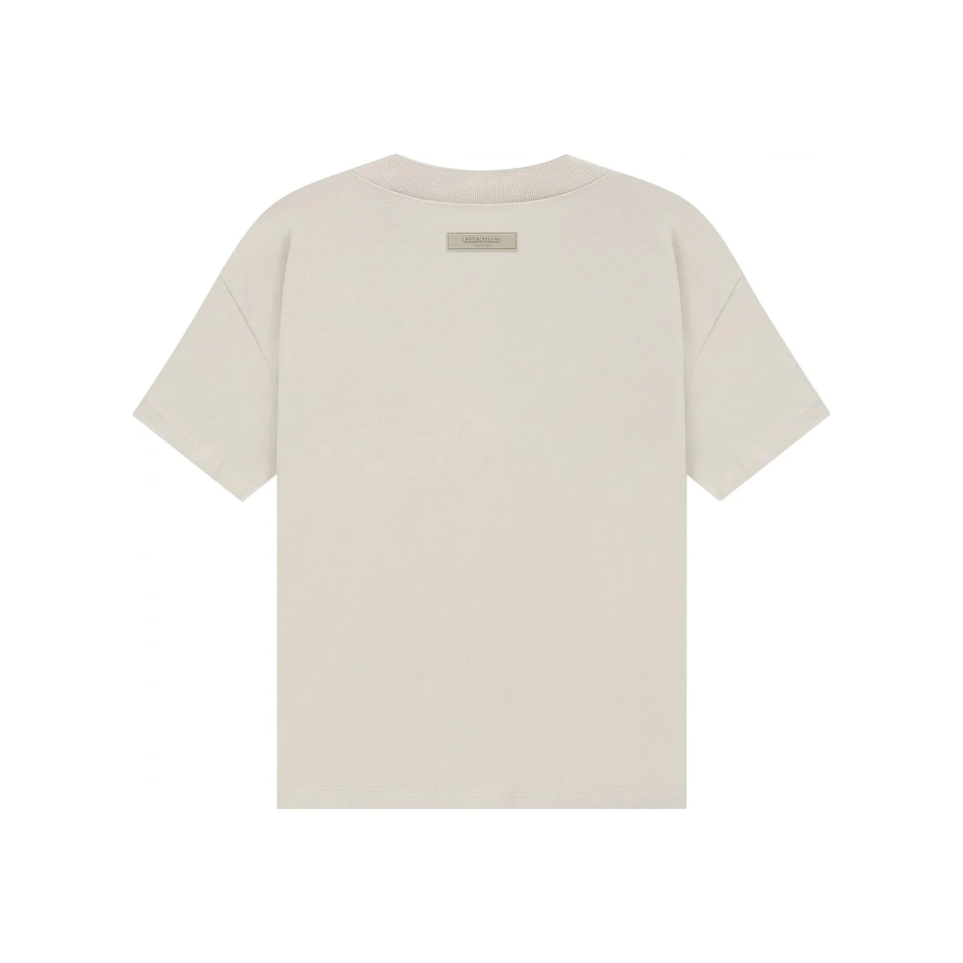 Fear of God Essentials Tee Wheat SS22 Back