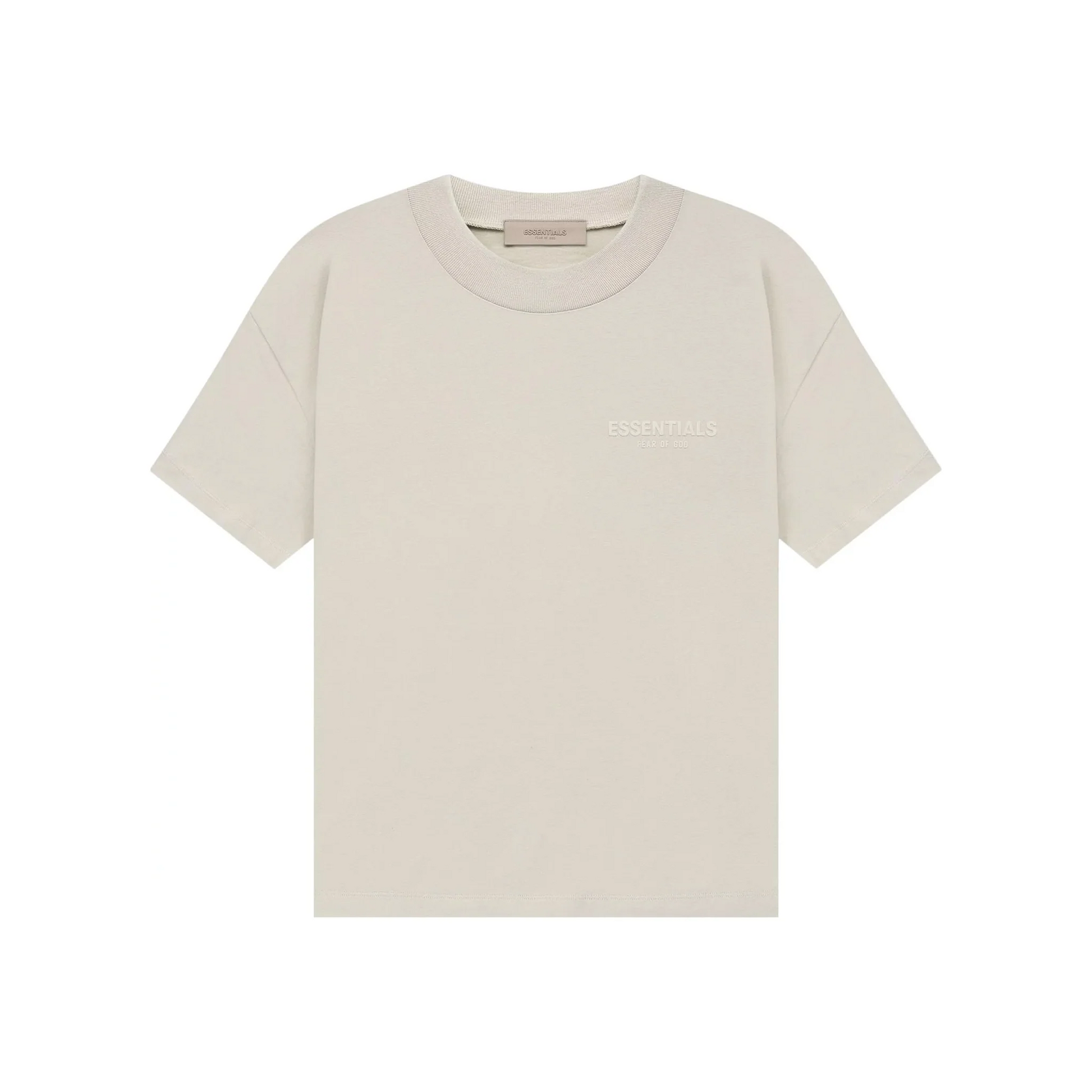 Fear of God Essentials Tee Wheat SS22 Front