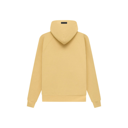 Fear of God Essentials Waffle Raglan Hoodie Light Tuscan SS23 Back
