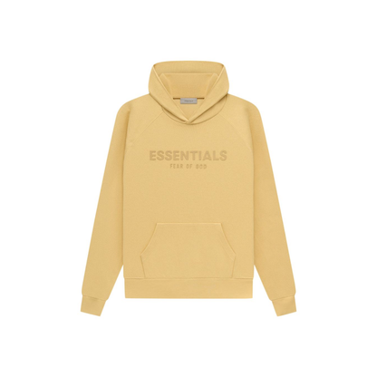 Fear of God Essentials Waffle Raglan Hoodie Light Tuscan SS23 Front