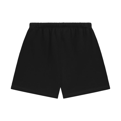 Fear of God Essentials x NBA Sweatshorts Black FW24 Back