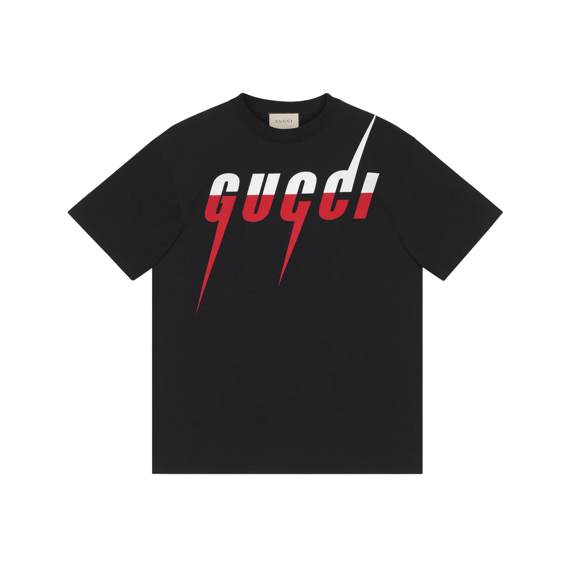 Gucci Blade Print T-Shirt Black SS21 Front