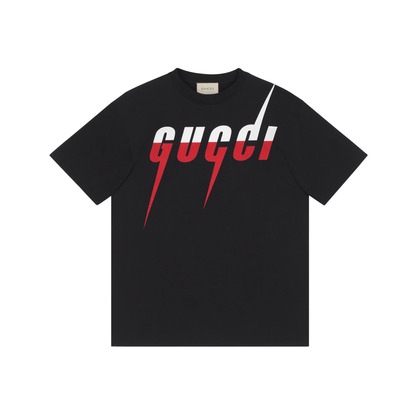 Gucci Blade Print T-Shirt Black SS21 Front