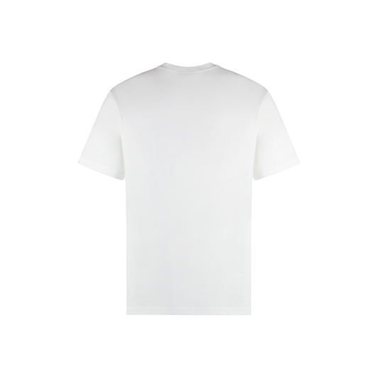 Gucci Cotton Jersey Gucci Print T-Shirt White Back