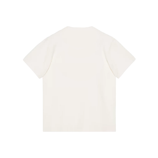 Gucci Cotton Jersey Printed T-Shirt Off White Back
