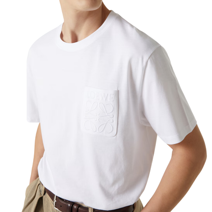 Loewe Anagram Tee White Front Logo