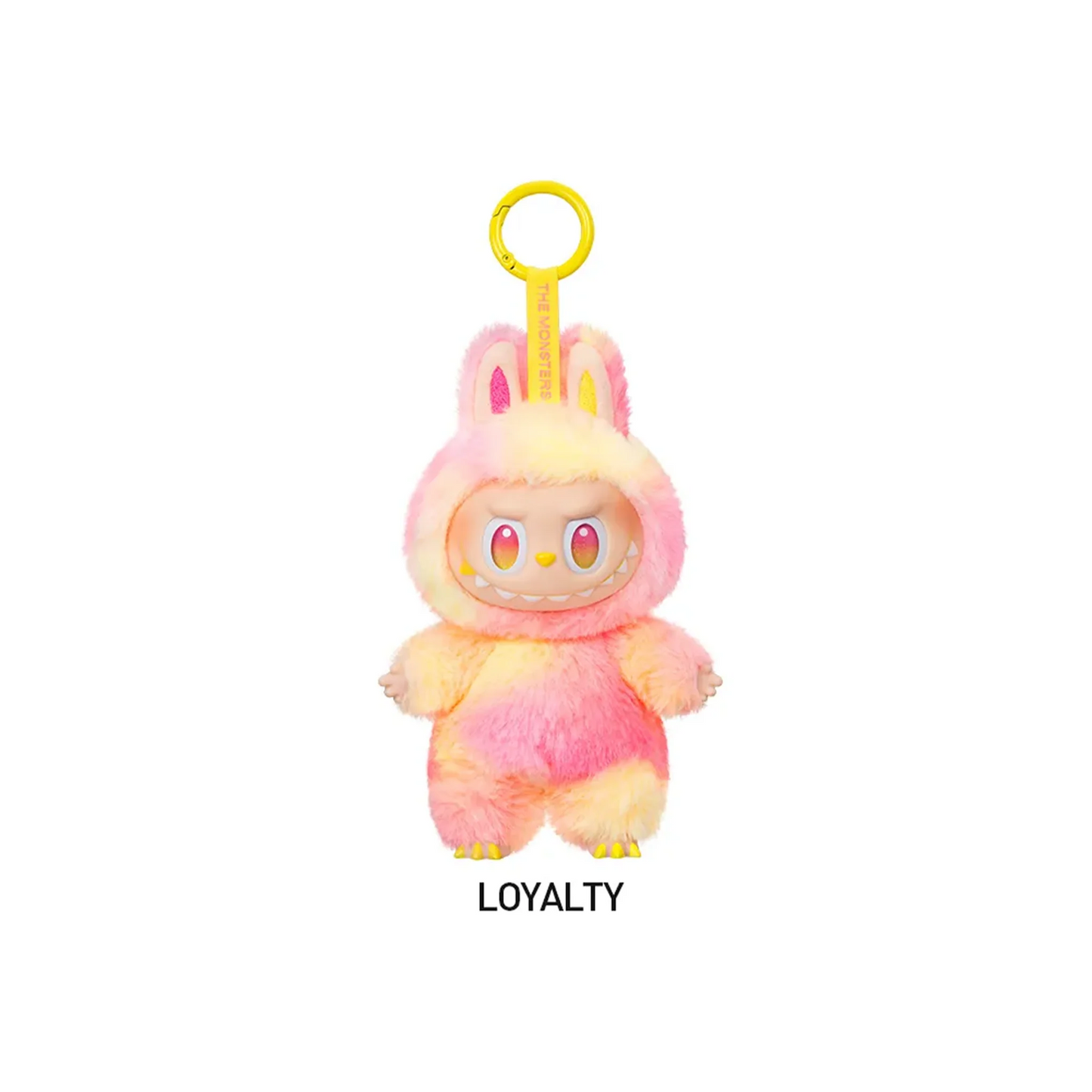 POP MART LABUBU THE MONSTERS - Big Into Energy Series Vinyl Plush Pendant Keychain (Version 3)