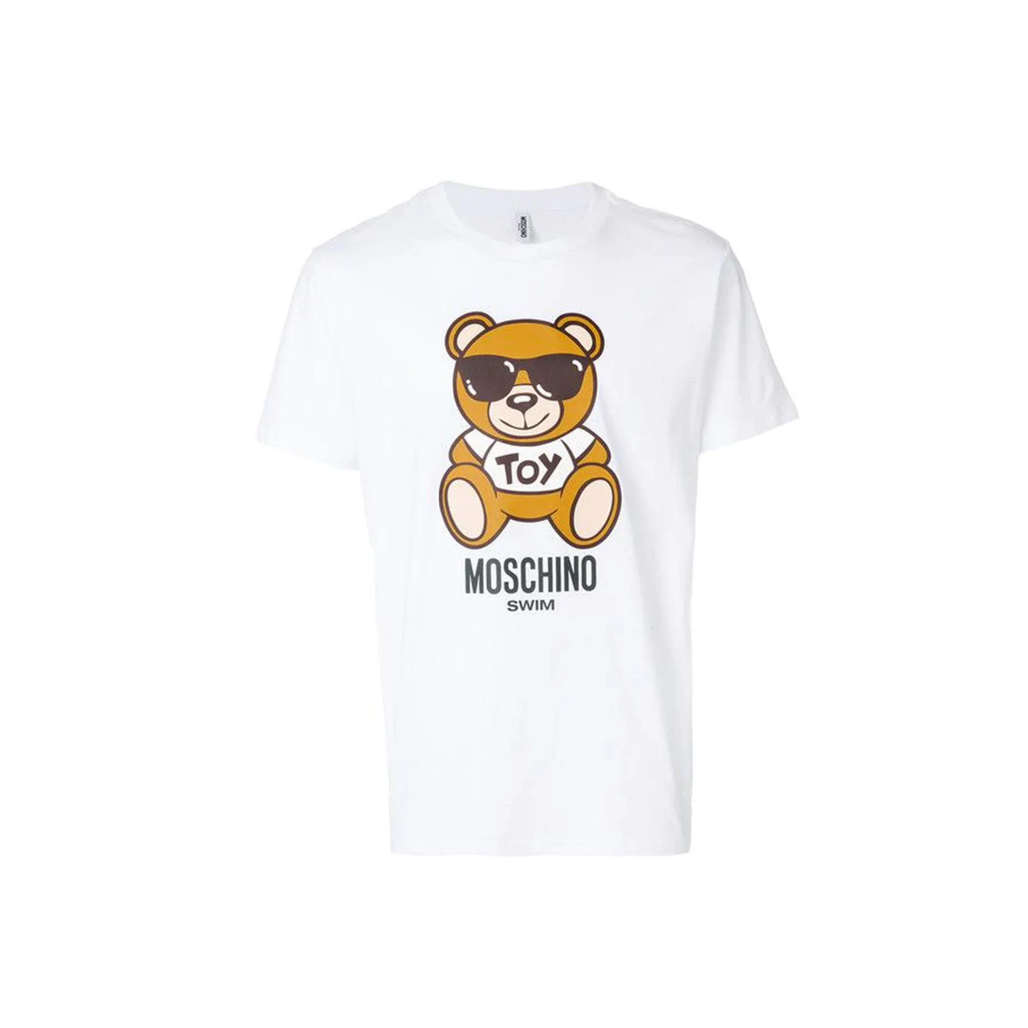 Moschino Swim Toy Bear Tee White Front