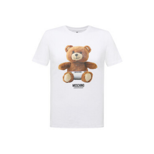 Moschino Underwear Bear Tee White Front
