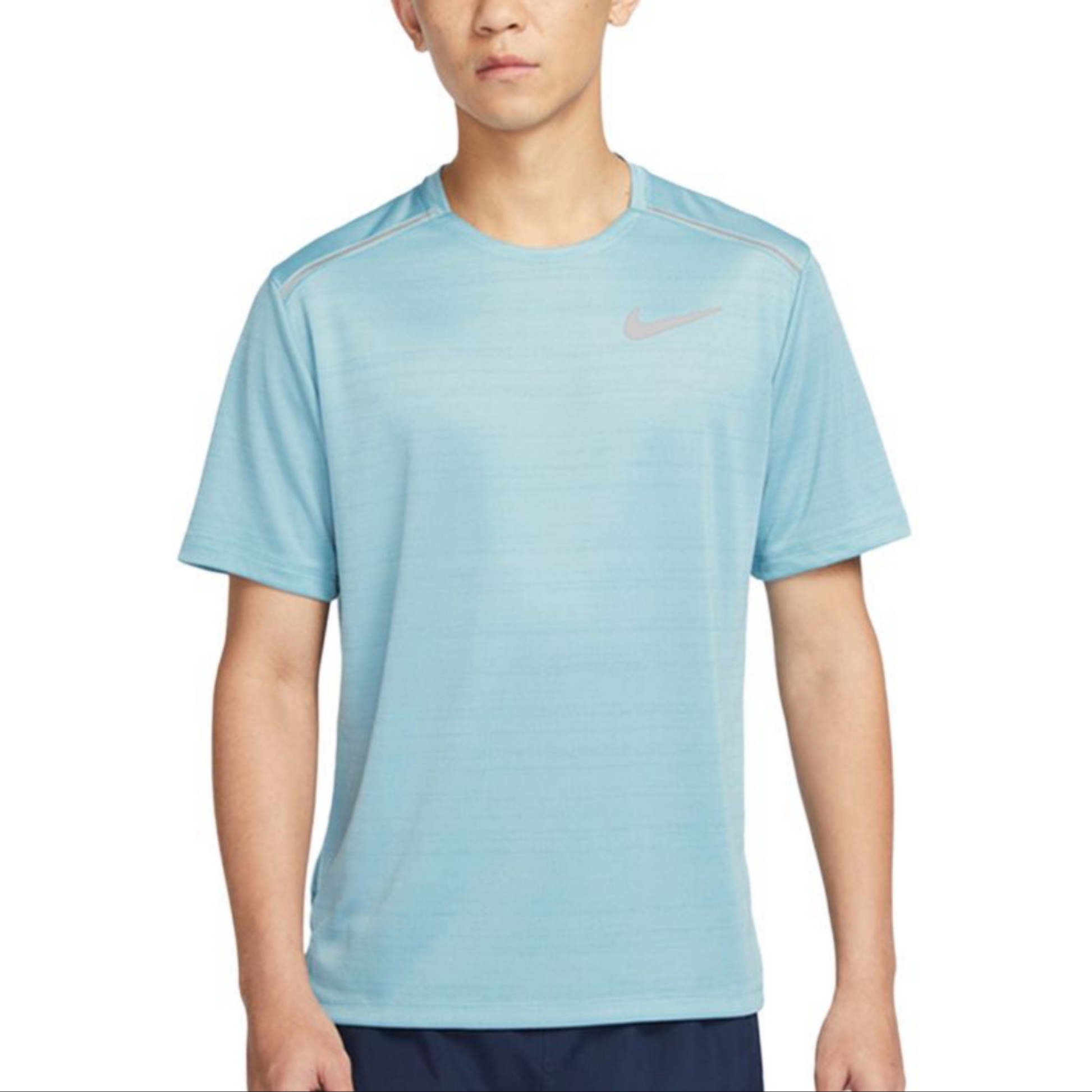 Nike Dri-Fit Miler Tee Blue AJ7566-494 Front