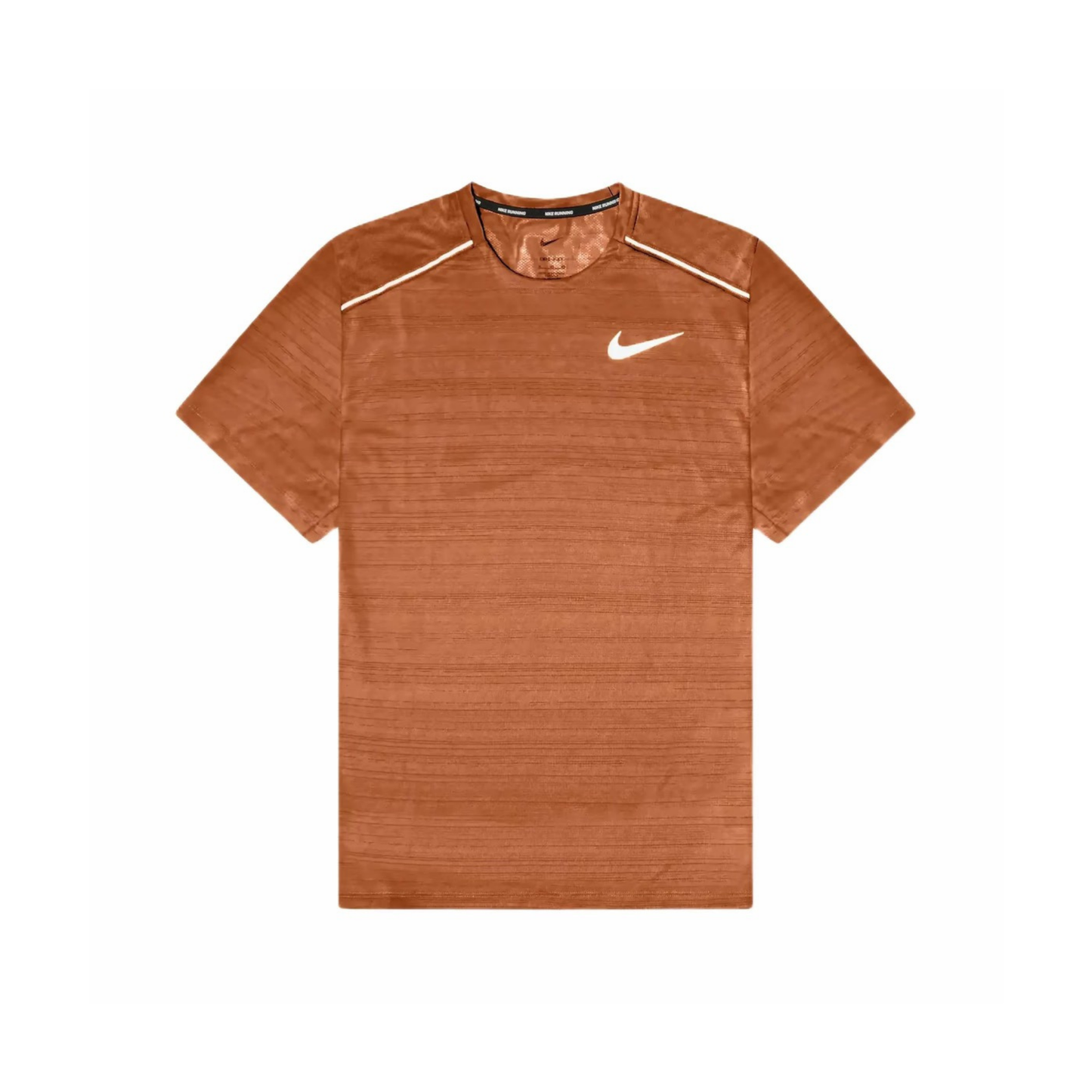 Nike Dri-Fit Miler Tee Dark Russet AJ7566-246 Front
