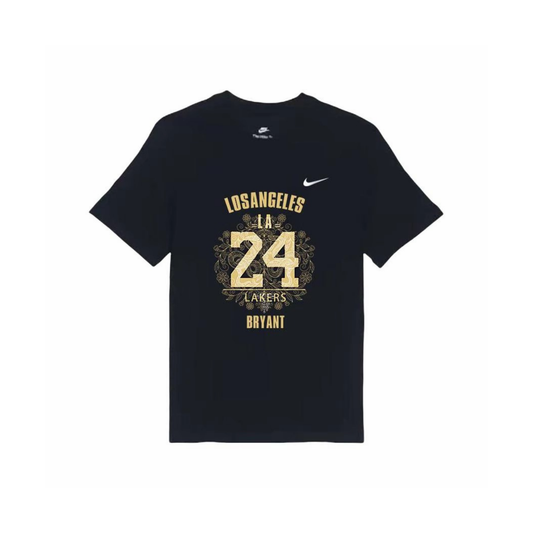 Nike Dri-Fit UV Hyverse Short Sleeve Tee Black Kobe Bryant Front