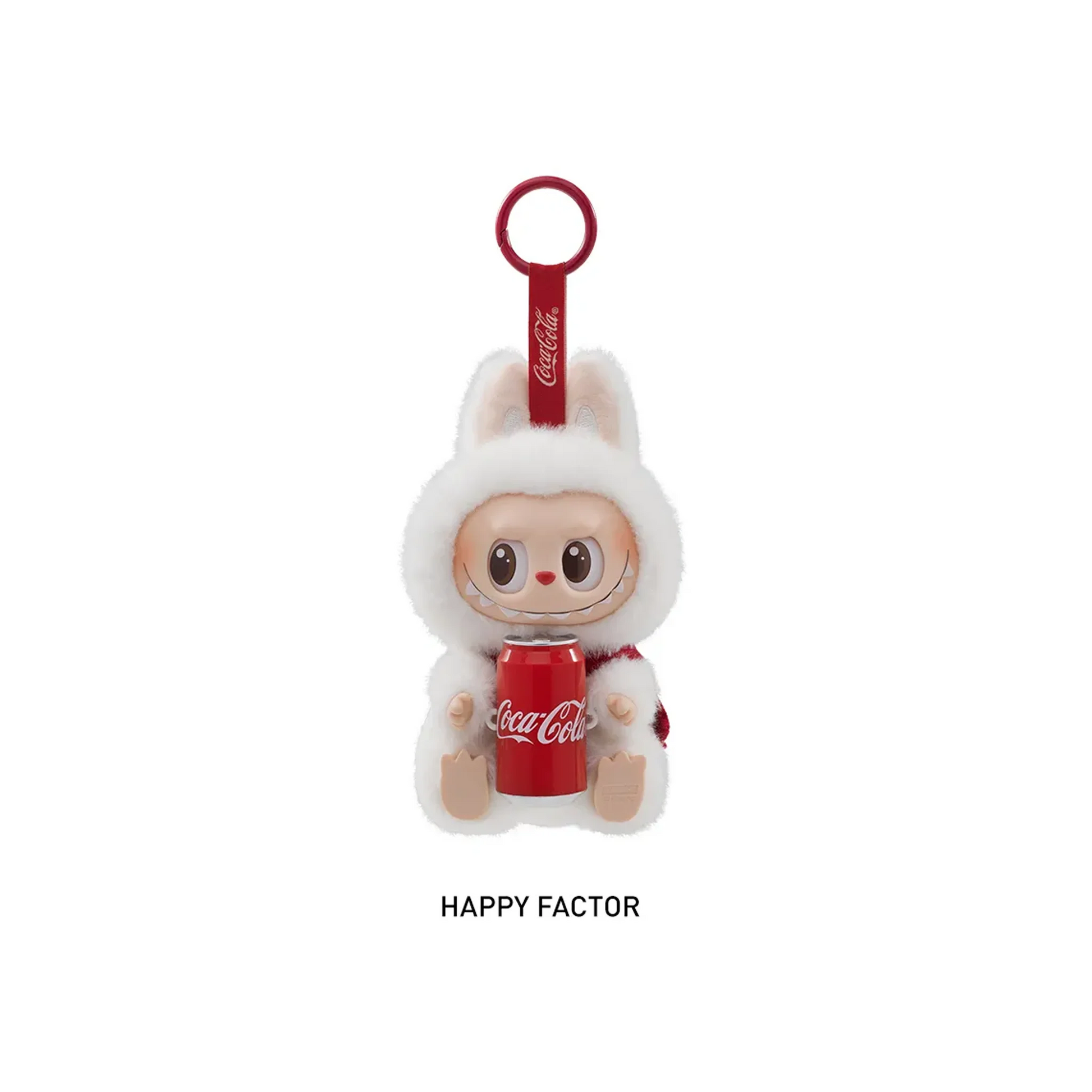 POP MART LABUBU THE MONSTERS COCA-COLA SERIES - Vinyl Face Blind Box Happy Factor