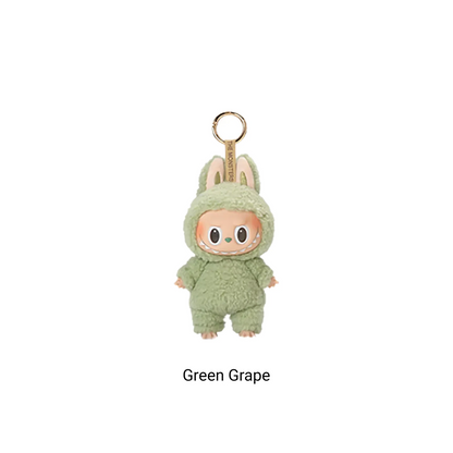 POP MART LABUBU THE MONSTERS - Exciting Macarons Vinyl Face Doll Pendant Keychain (Version 1) Green Grape