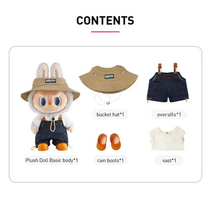 POP MART LABUBU THE MONSTERS FALL IN WILD SERIES - Vinyl Plush Doll Contents