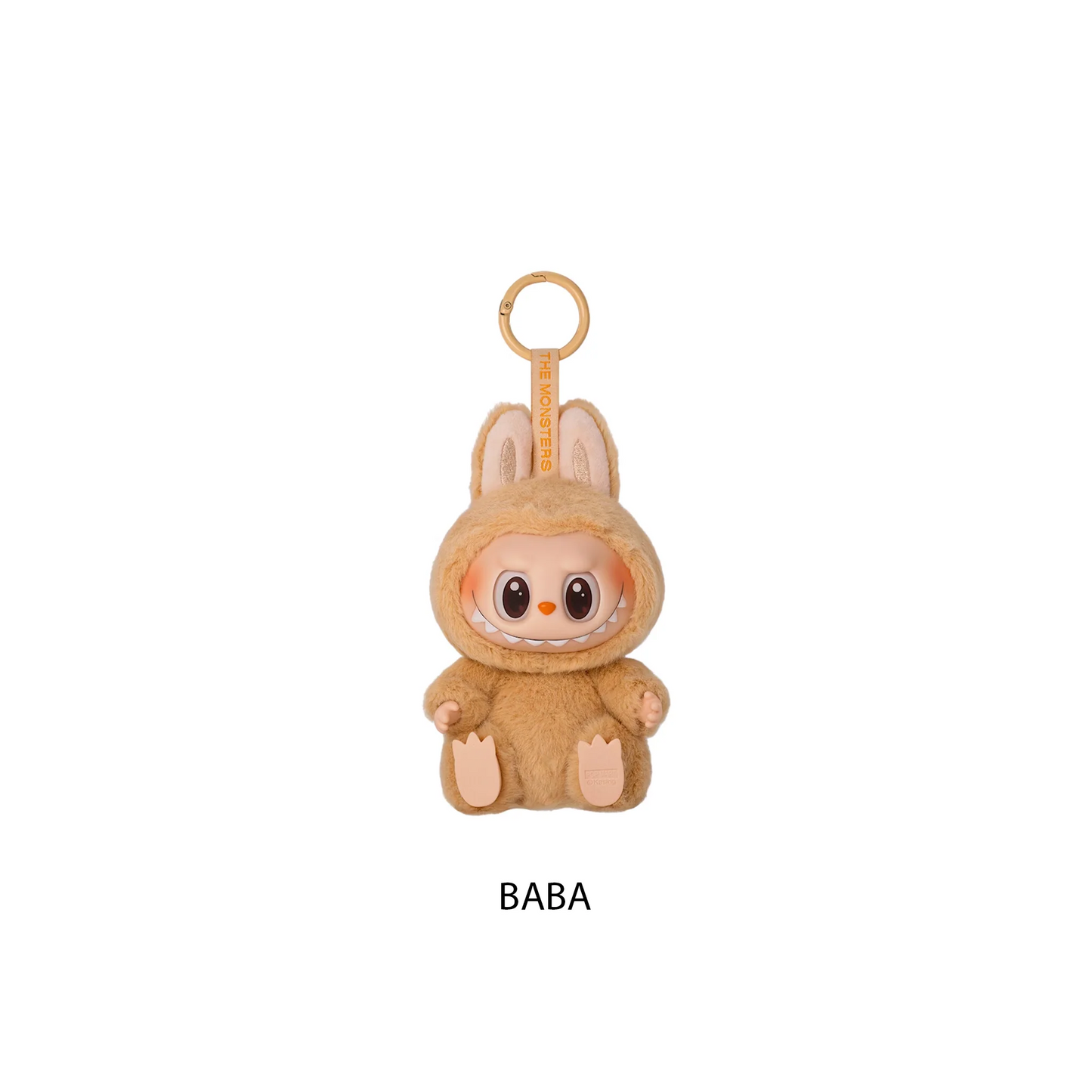 POP MART LABUBU THE MONSTERS - Have A Seat Vinyl Plush Doll Pendant Keychain (Version 2) Baba