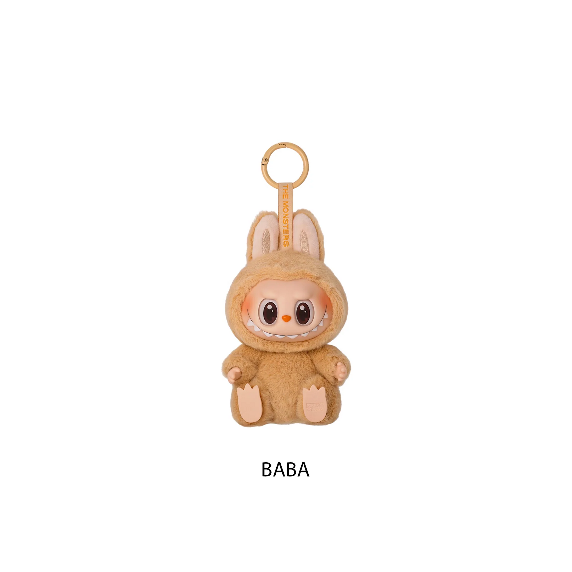 POP MART LABUBU THE MONSTERS - Have A Seat Vinyl Plush Doll Pendant Keychain (Version 2) Baba