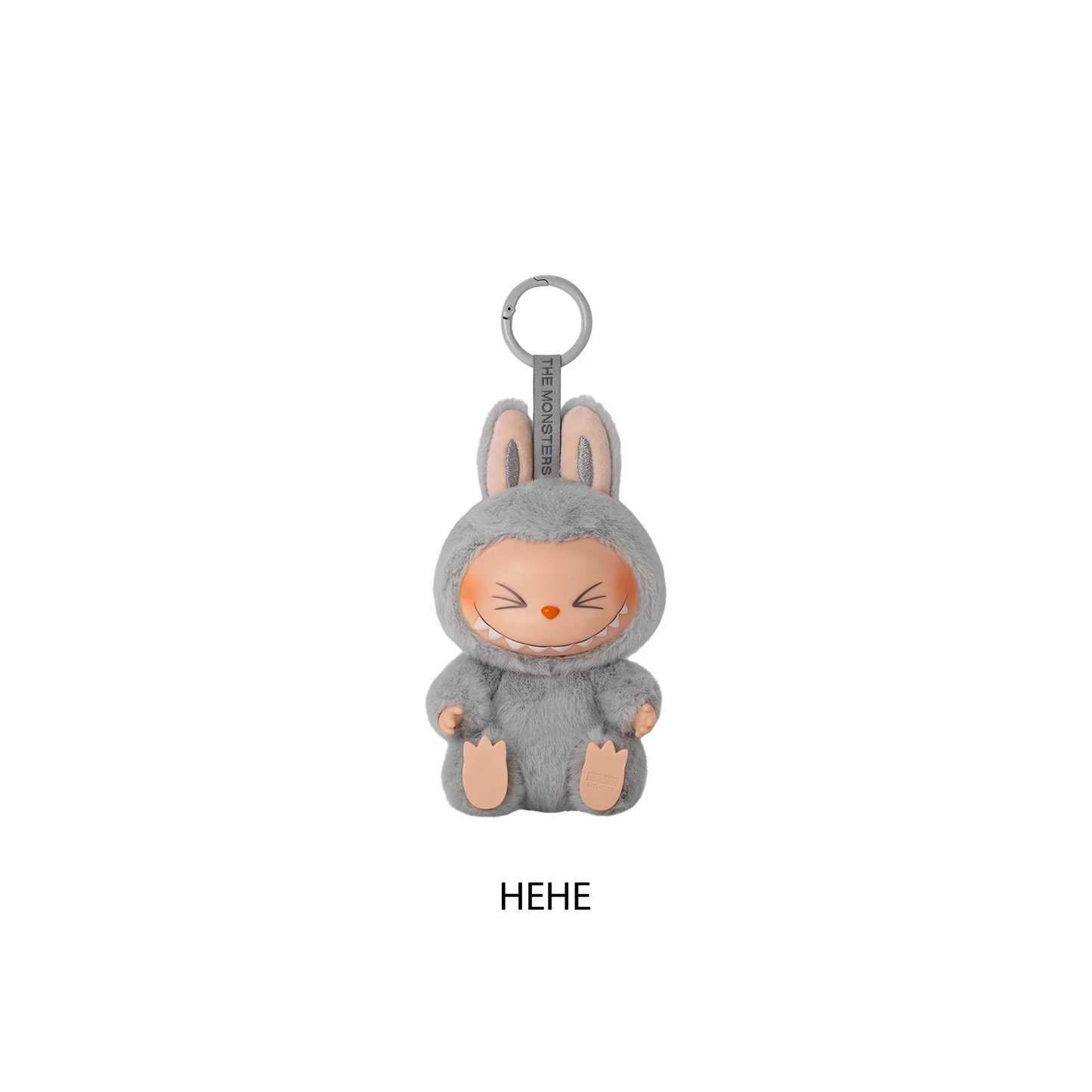POP MART LABUBU THE MONSTERS - Have A Seat Vinyl Plush Doll Pendant Keychain (Version 2) Hehe