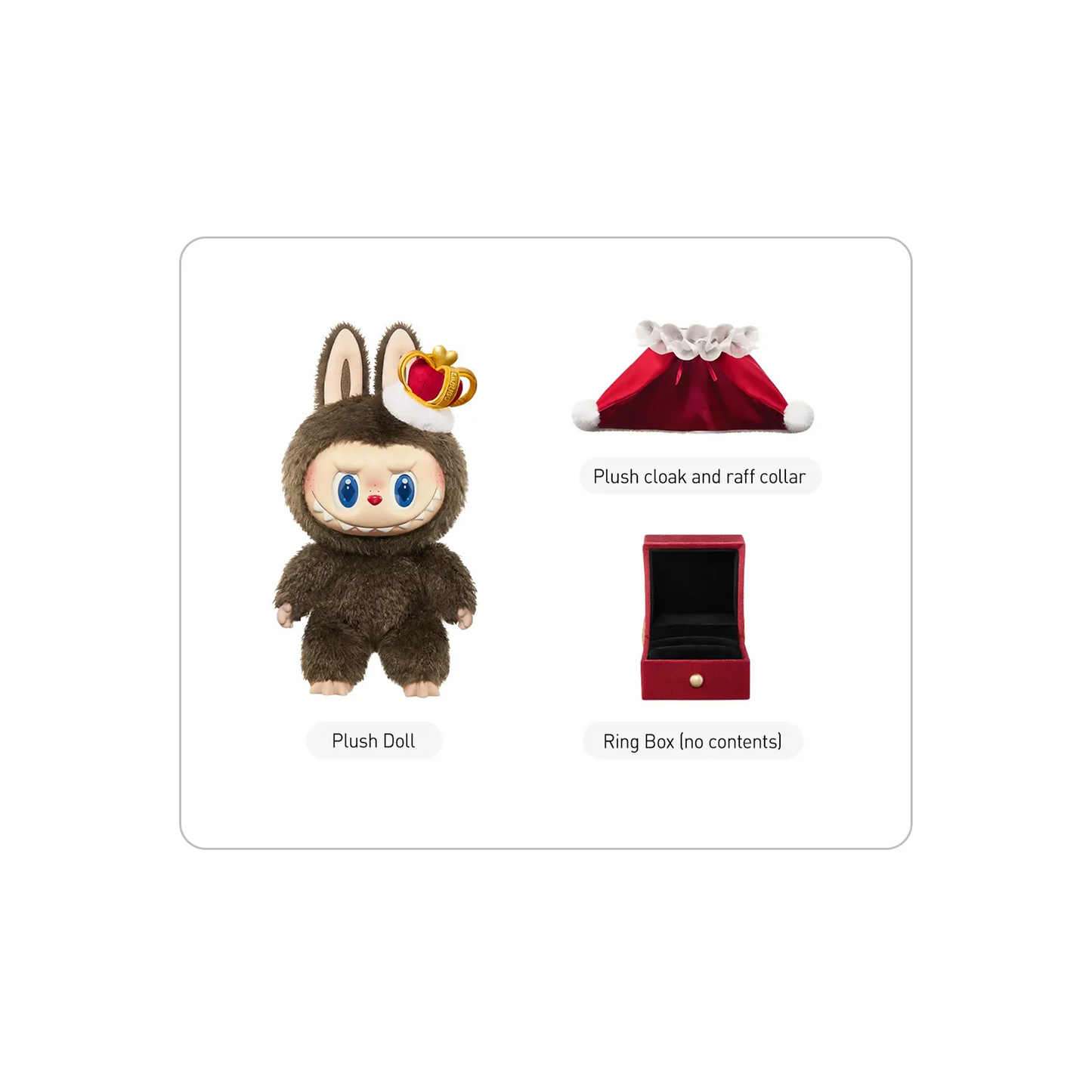 POP MART LABUBU THE MONSTERS Let's Checkmate Series - Vinyl Plush Doll Details