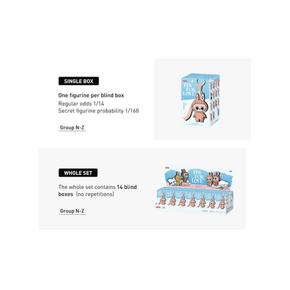 POP MART LABUBU THE MONSTERS PIN FOR LOVE SERIES - Vinyl Plush Pendant Blind Box (N-Z) Game Rules