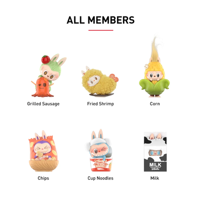 POP MART LABUBU THE MONSTERS Wacky Mart Series Figures All Members