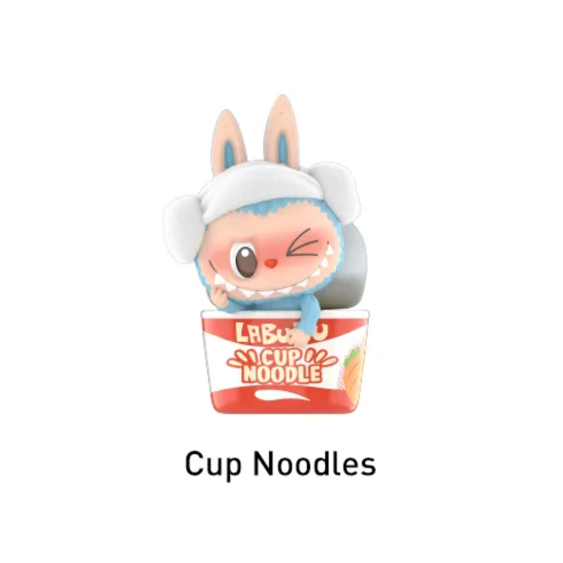 POP MART LABUBU THE MONSTERS Wacky Mart Series Figures Cup Noodles